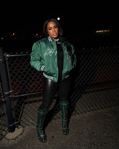 Green Varsity Jacket